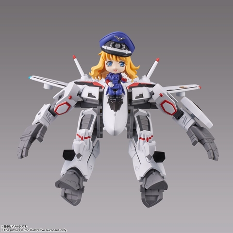 Tiny Session VF-25F Messiah Valkyrie (ALTO USE) with SHERYL