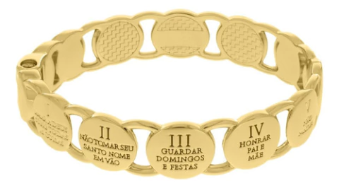 Pulseira Dez Mandamentos