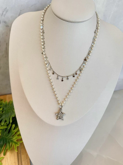 Colar Valentina 2 fios