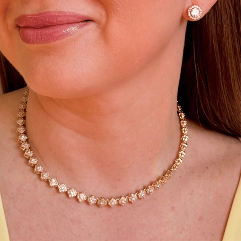 Riviera de zircônia Alice