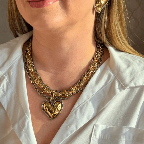 Colar Coração Olívia