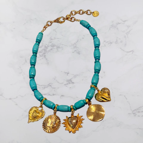 Colar turquesa Simone