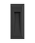 APLIQUE DECOLED VERTICAL BLACK 1W IP65