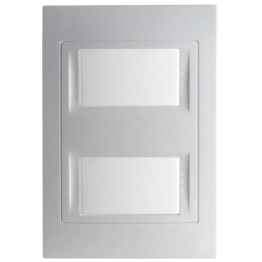 WDA108201 - TAPA 2 MODULO BLANCA BASE -