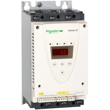 ATS22D17Q - Arranque suave, ATS22, trifásico 17A 380-415V 7,5kW - Schneider Electric