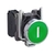 XB4BA3311 - Pulsador Rasante, metálico, 1NA, Verde con inscripción I - Schneider Electric