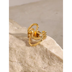 Anillo Wavy