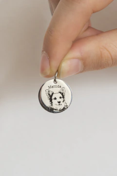Imagen de Collar medalla - personalizable