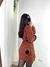 Vestido Tricô Mousse Ferrugem - comprar online