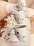 Caneca com bandeja Coleção 'Florescer'