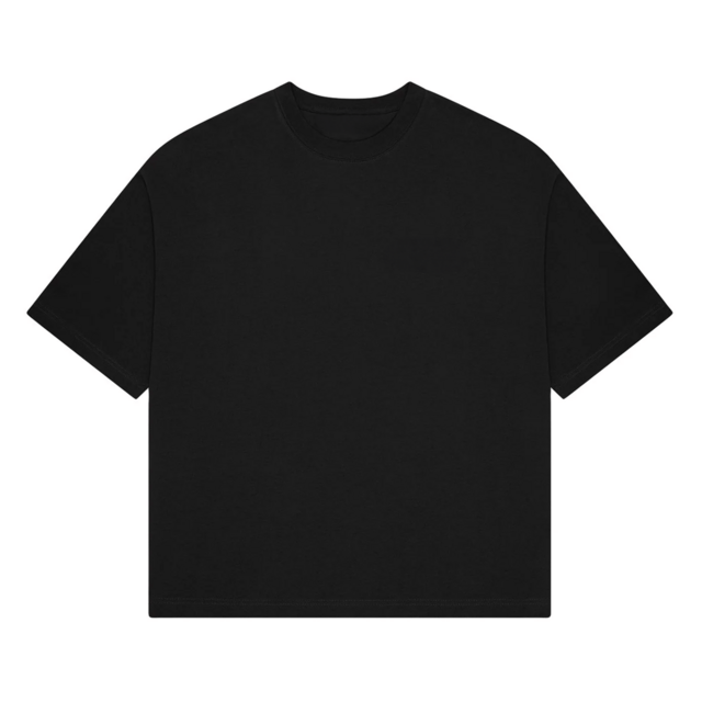 Remera Boxy Fit Negra thumbnail 2