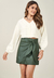 SAIA CURTA TRANSPASSADA EM PU 104425 - comprar online