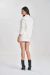 SAIA CURTA EM SARJA OFFWHITE 105273 - Closet Laila Sapienza