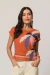 BLUSA MANGA CURTA ESTAMPADA 105624 - Closet Laila Sapienza