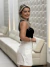 SAIA CURTA EM SARJA OFFWHITE 105273 na internet