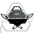 CHURRASQUEIRA GRANDE AÇO CARBONO E GRELHA EM INOX PORTÁTIL PARA CAMPING, MOTORHOME - Backyard Outdoor