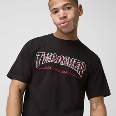 Playera Vans Otw x Thrasher Logo Negra (Black)