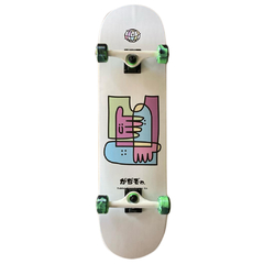 Patineta Completa Taco White W 8.5" Pro