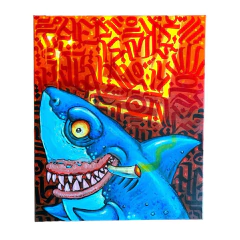 Cuadro Canvas Head Oner El Tiburon High