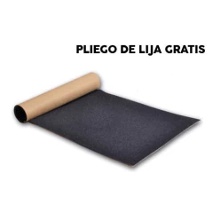 Tricolor Roberto Bueno Deluxe Objects Hybrid Shape 8.25" Skateboard Deck - Soria Skateshop