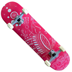 Patineta Completa Zenit Espiritus del desierto Rosa 8.0" Pro