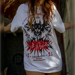Playera Mo Money & Masterpieces Dogs Blanca - Soria Skateshop