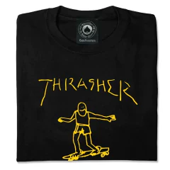 Playera Thrasher Gonz Logo Negra (Black) - comprar en línea