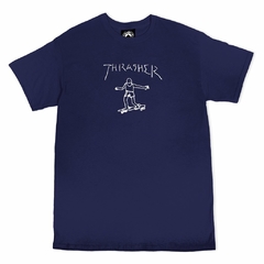 Thrasher Gonz Logo Navy T-Shirt