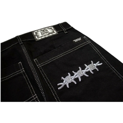 Pantalón Benzaa Baggy de Skate Negro - comprar en línea