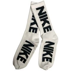 Calcetas Animadas Nike Letras Blanco