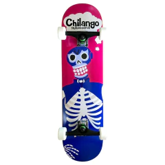 Patineta Completa Chilango Calavera 8.0" Pro
