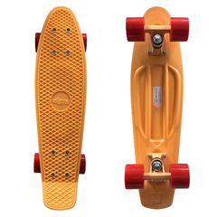 Patineta Penny Board Creme Naranja