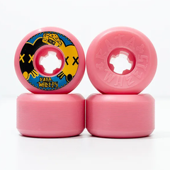 Ruedas Rata Wheels Cabeza Doble Rosa