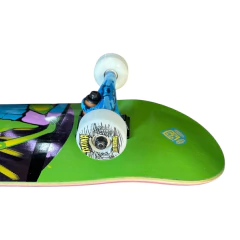Skateboard Alebrije Foil Verde 8.0" Pro en internet