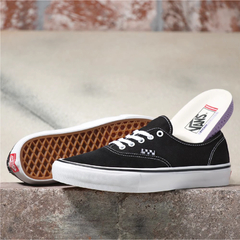 Vans Skate Authentic Pro Black White Shoes - buy online
