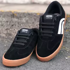 Tenis Gremio PM2 Negro/Ambar
