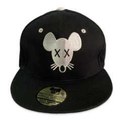 Gorra Rata Wheels OG Logo Negro Snapback