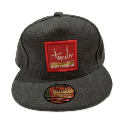 Gorra Tricolor SQ Gris Jaspe Snapback