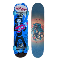 Patineta Completa Chilango Skateboards Mariachi 8.0" Pro