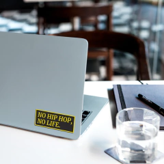 NO HIP-HOP, NO LIFE - Fresh Stickers