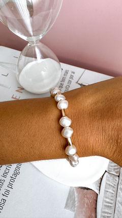 Pulseira Rachel Dourada - comprar online