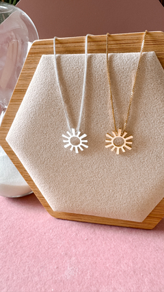 Colar Solar Dourado - comprar online