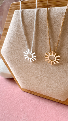 Colar Solar Dourado