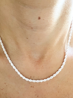 Choker Fio Baiano Prata - Sou Linda Semijoias