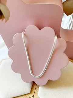 Choker Malha Prata