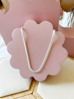 Choker Malha Prata - Sou Linda Semijoias