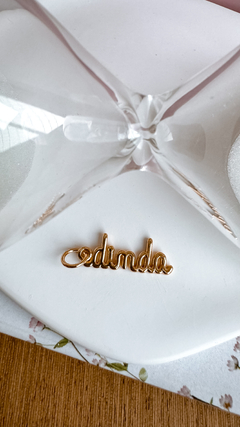 Pingente Dinda Dourado