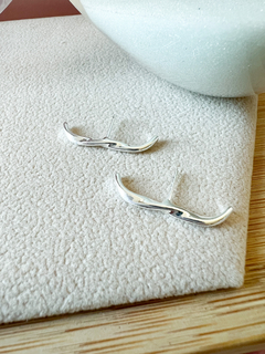 Ear Hook Torcido Prata - loja online