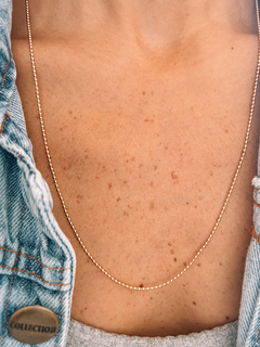 Colar Bolinhas Dourado - comprar online