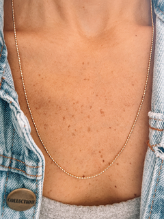 Colar Bolinhas Dourado - Sou Linda Semijoias